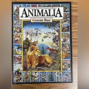 1986 Hardcover Animalia by Graeme Base